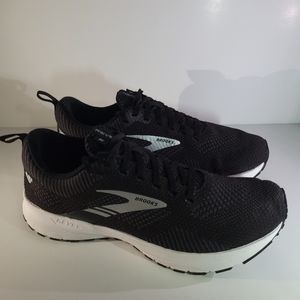 Brooks Womens Revel 5 1203611B036 Black Athletic Running Shoes Sneakers Size 9